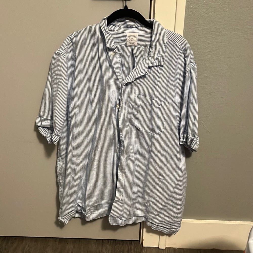 Brooks Brothers short sleeved button down